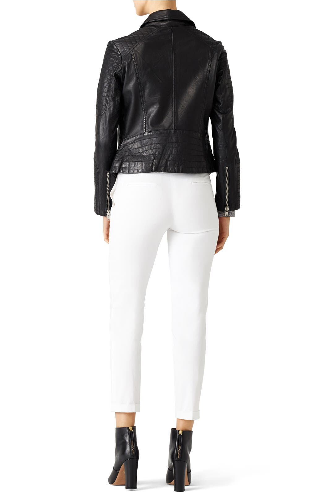 Bb Dakota Black Benton Leather Jacket