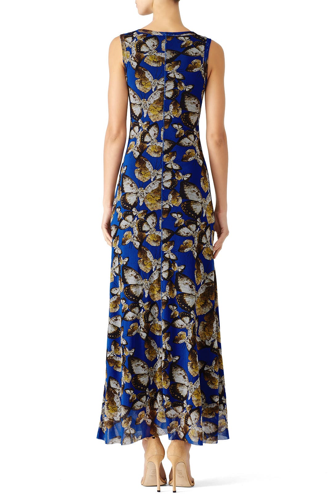 cobalt maxi dress