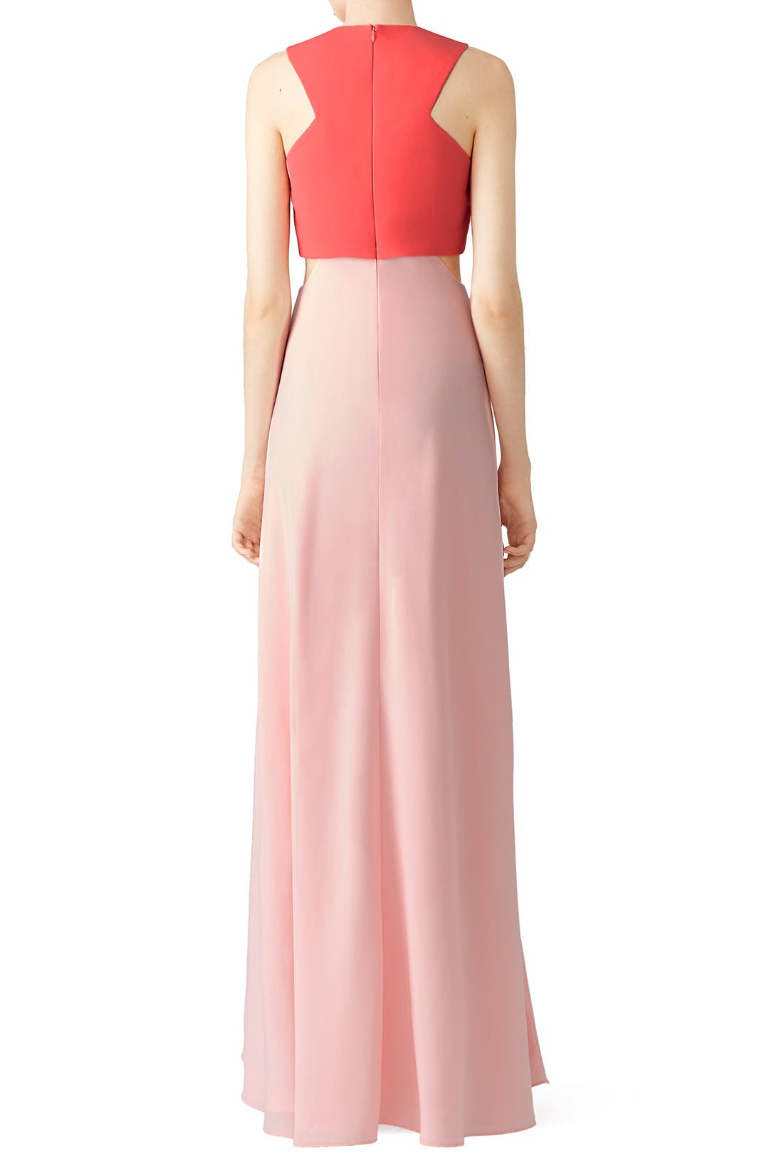Jill Jill Stuart Womens Popover Two-Tone Gown
