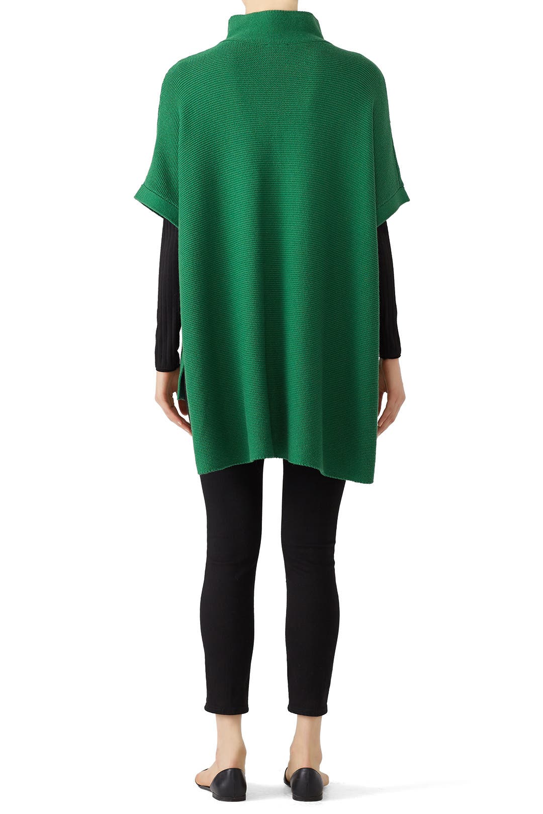 Green Ember Poncho by Elk for $66 