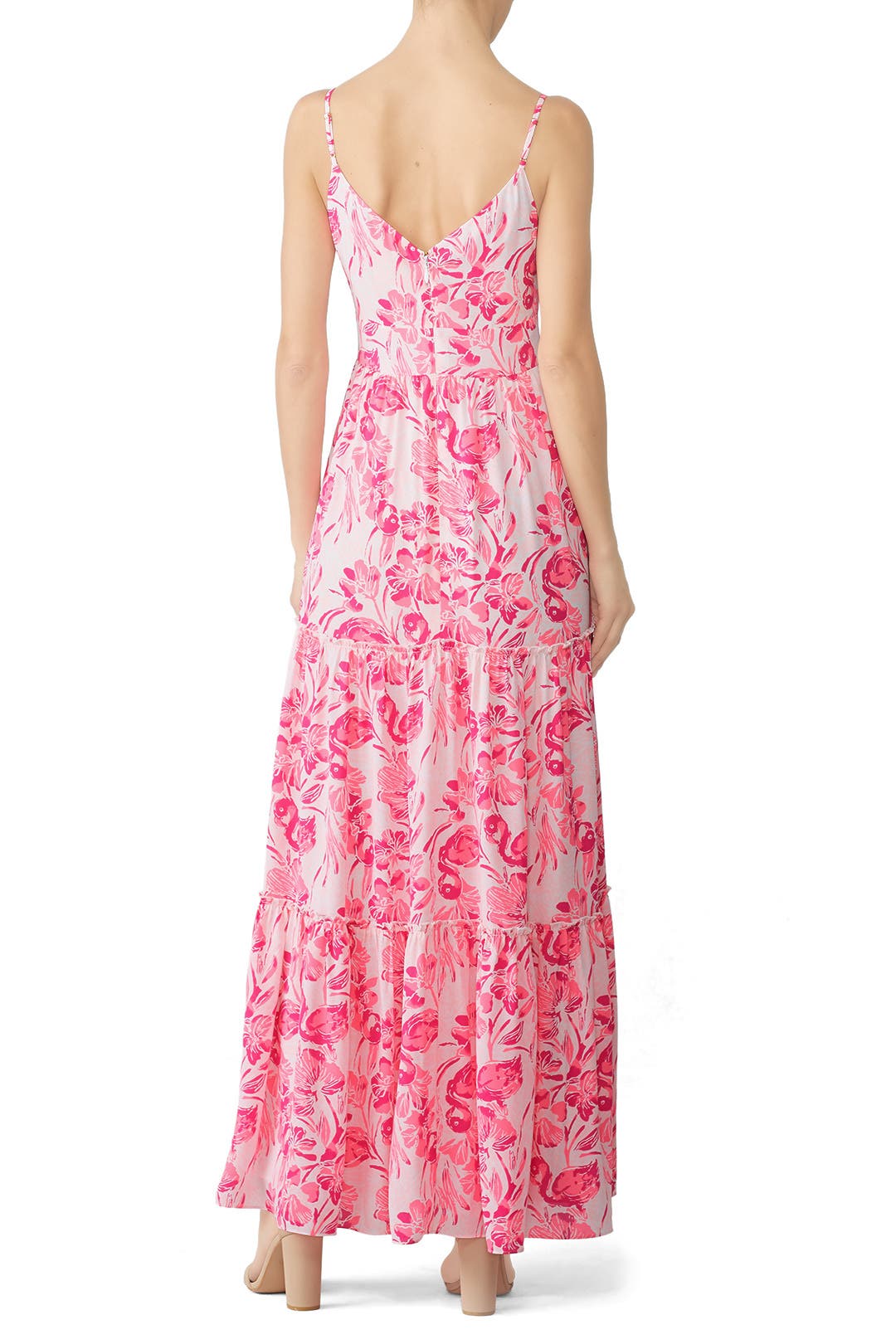 lilly pulitzer melody maxi dress white