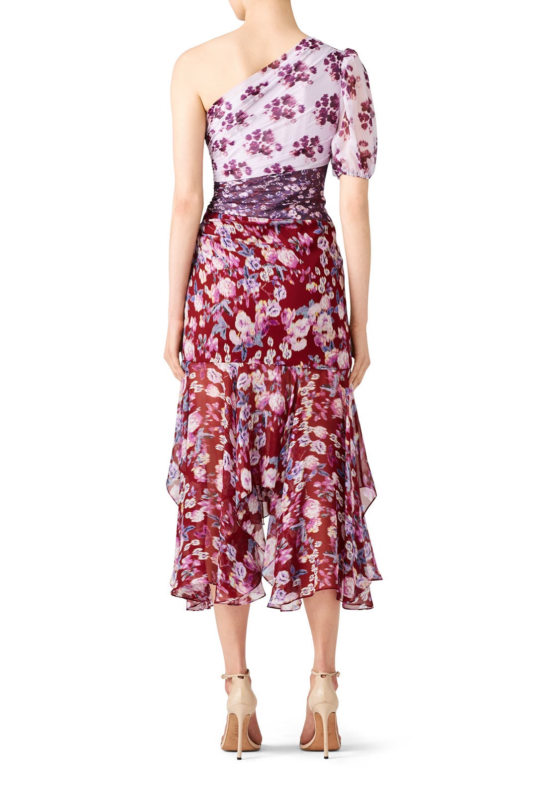 amur laura one shoulder dress
