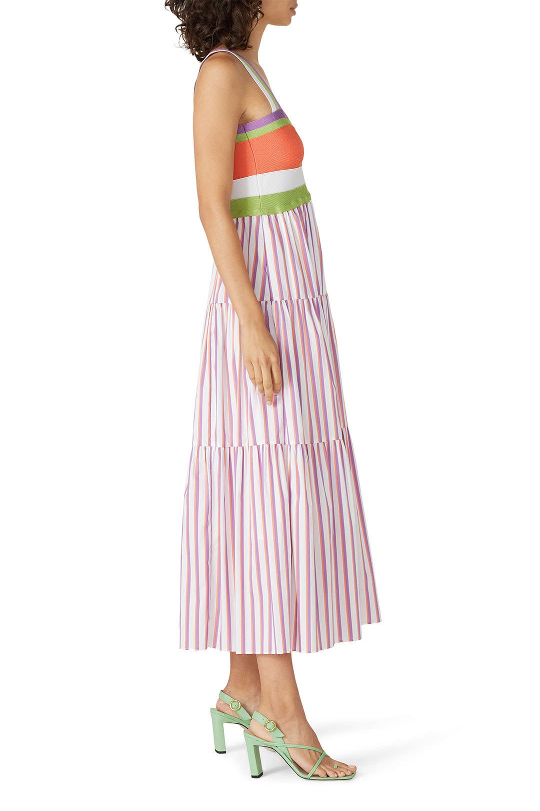 Printed Claudia Dress by Tanya Taylor 