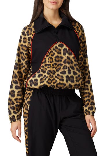 terez leopard windbreaker