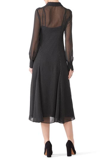 Micro Dot Kimberly Dress by Rebecca 