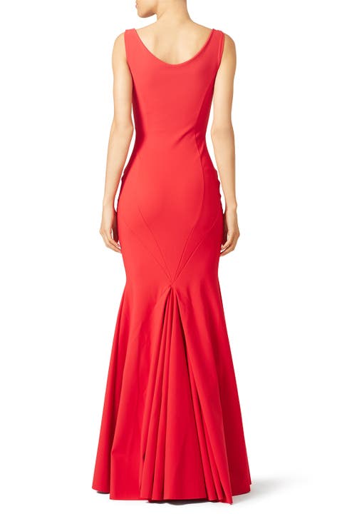 chiara boni red dress