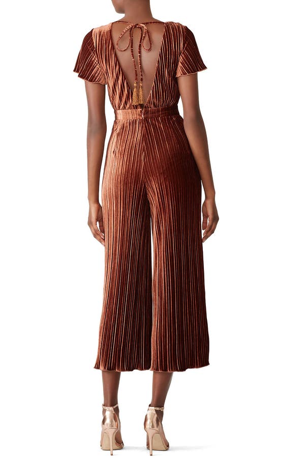 lex velvet jumpsuit