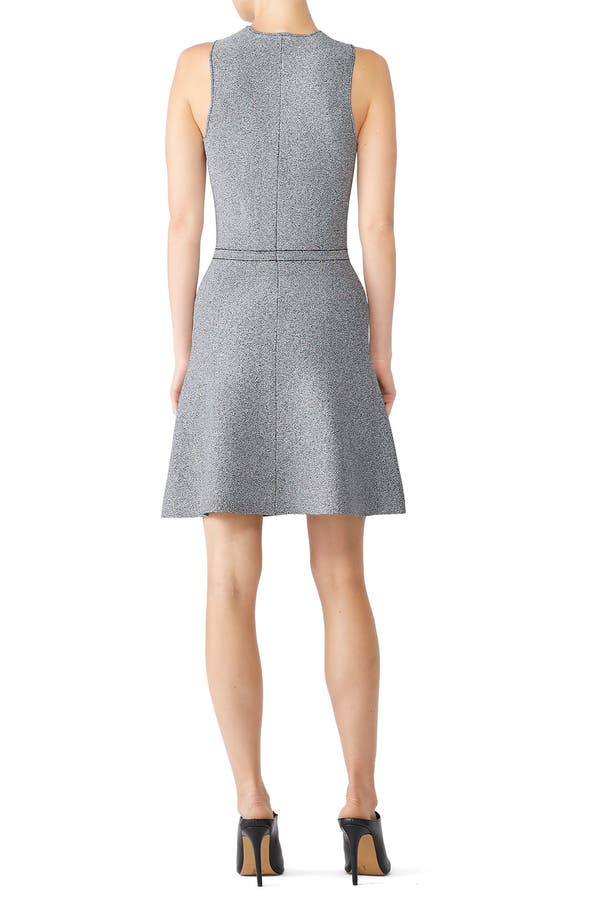 Marl Flare Dress by Theory for $70 