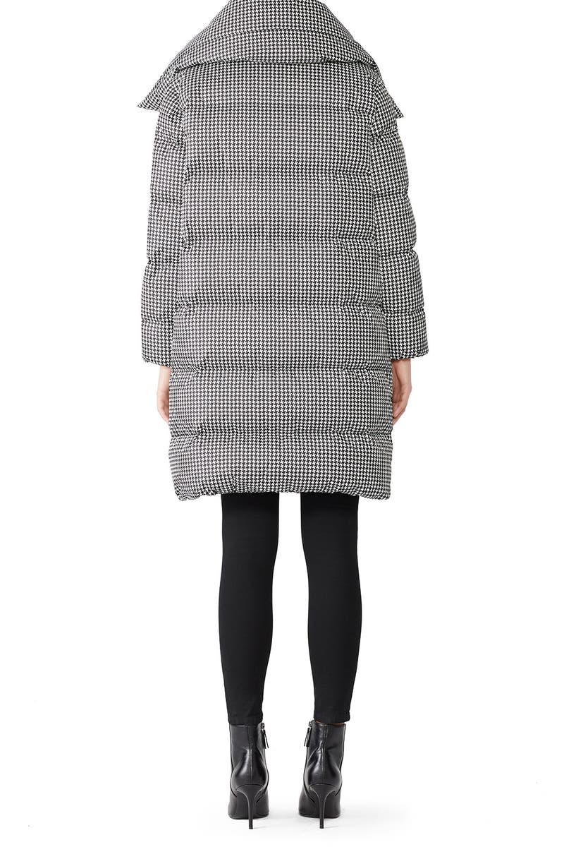 bacon houndstooth puffer