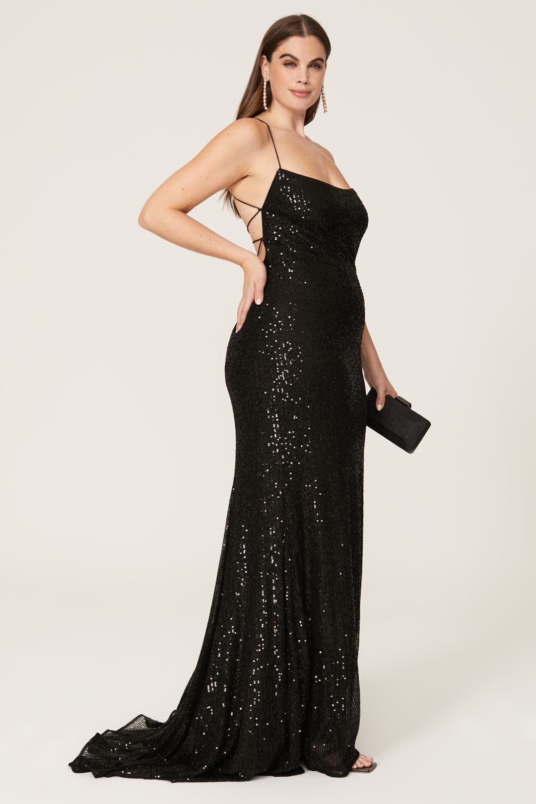 black gown net