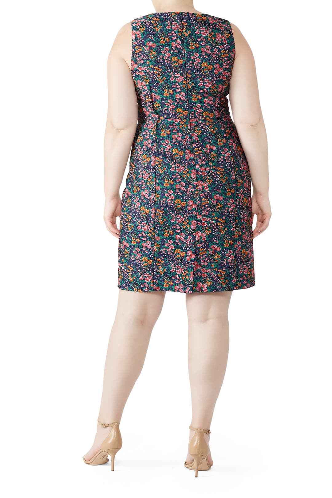 ava may jacquard dress