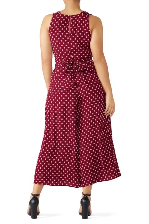 kate spade lia dot jumpsuit