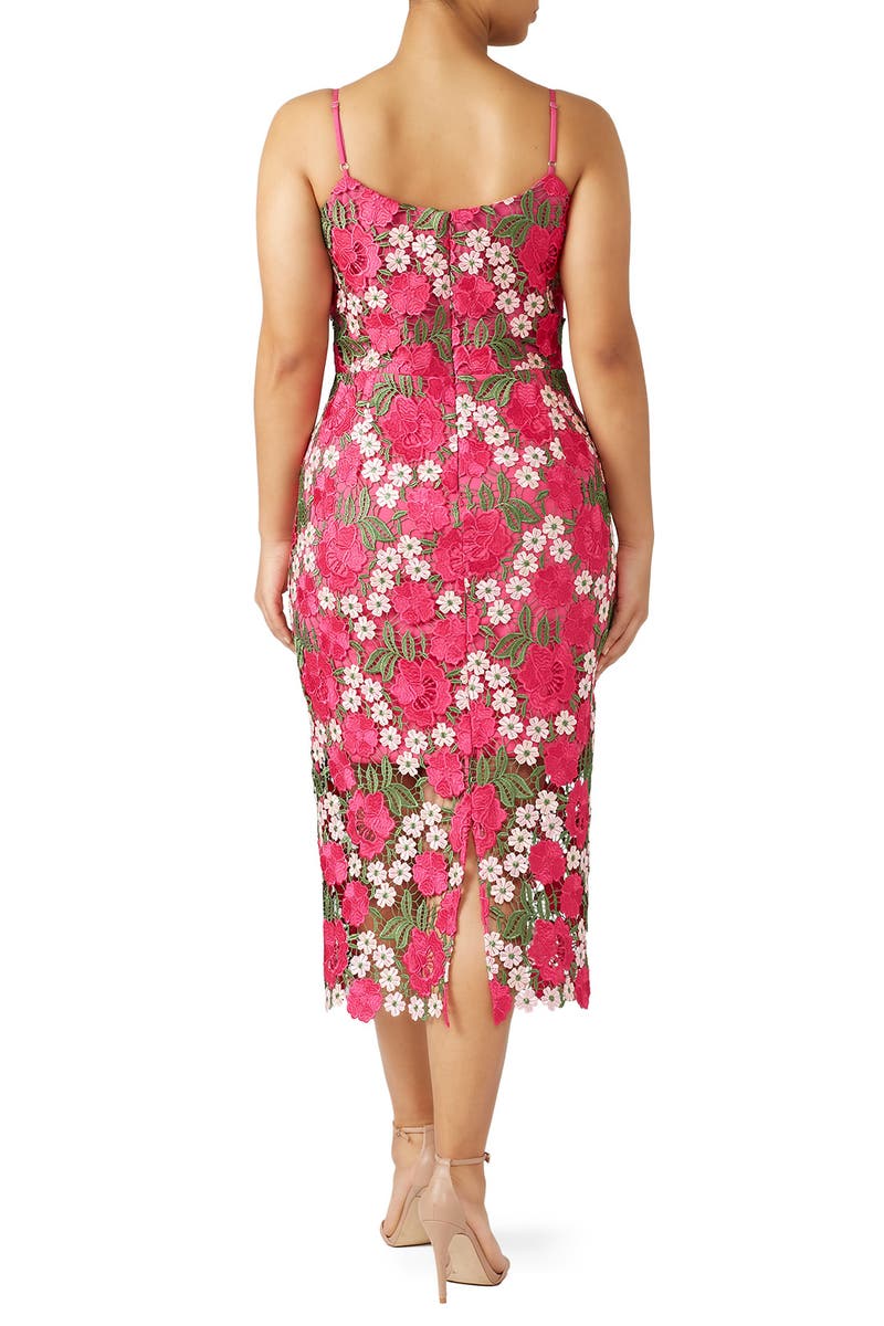 dress the population alexa lace sheath