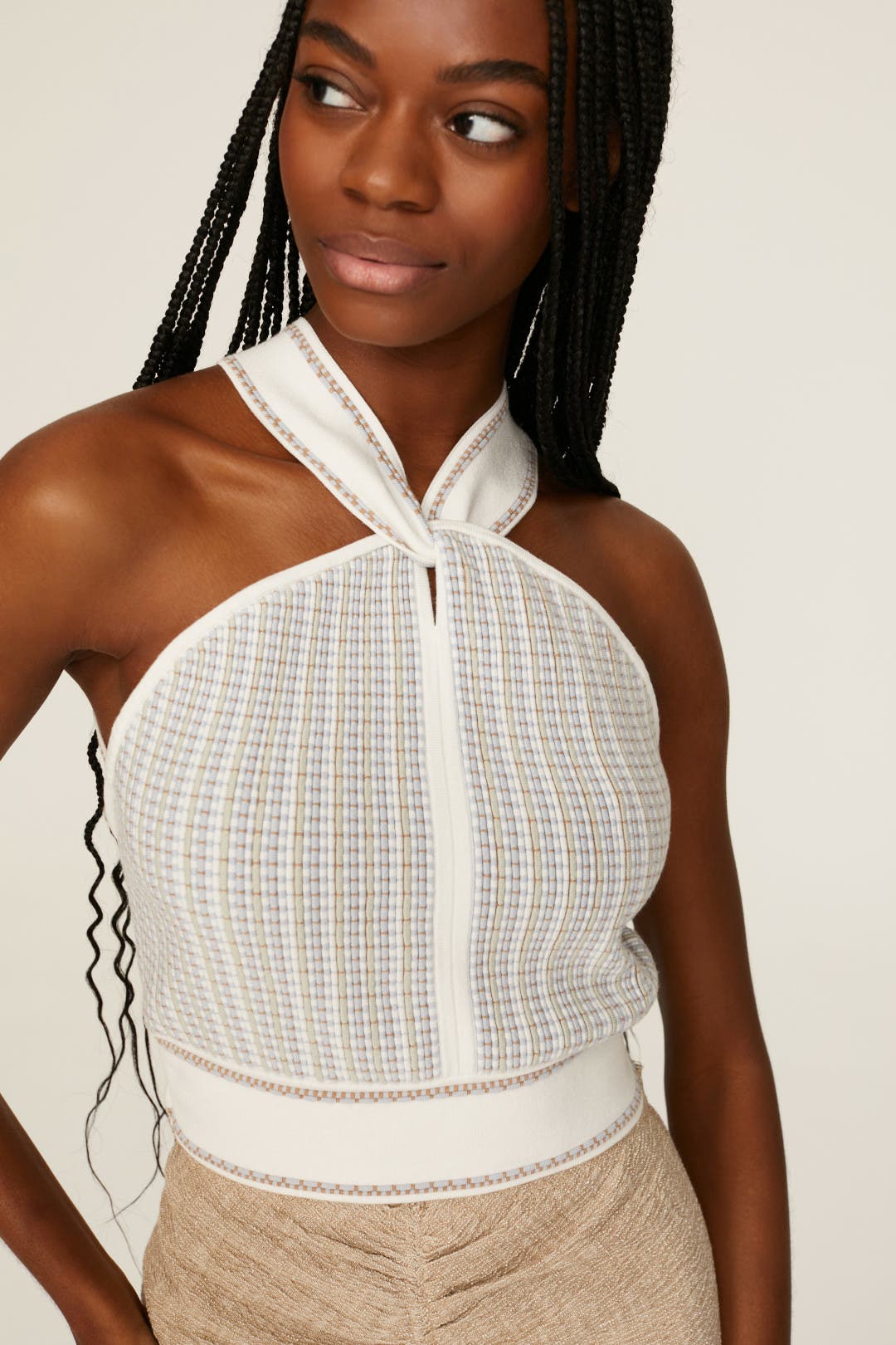 Blue Raeni Top by Club Monaco for $30 