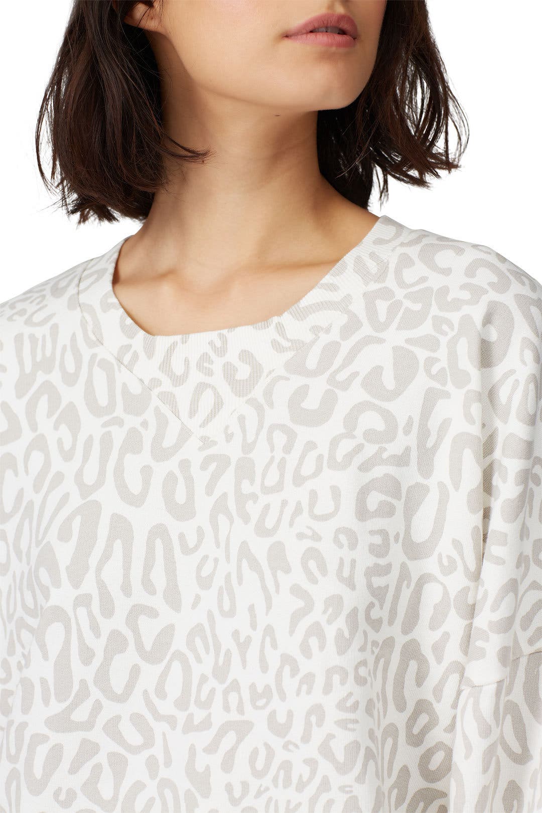 rebecca minkoff leopard rosie sweatshirt