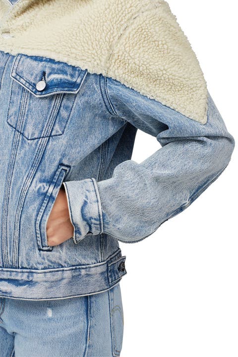 Sherpa Denim Jacket by Jordache for $55 