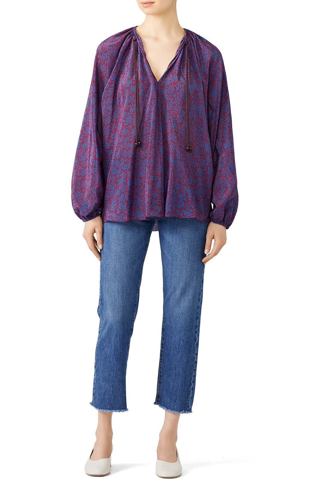 値頃 Purple And Blue Chance Top by Elizabeth and James | Rent the ジャケット・アウター