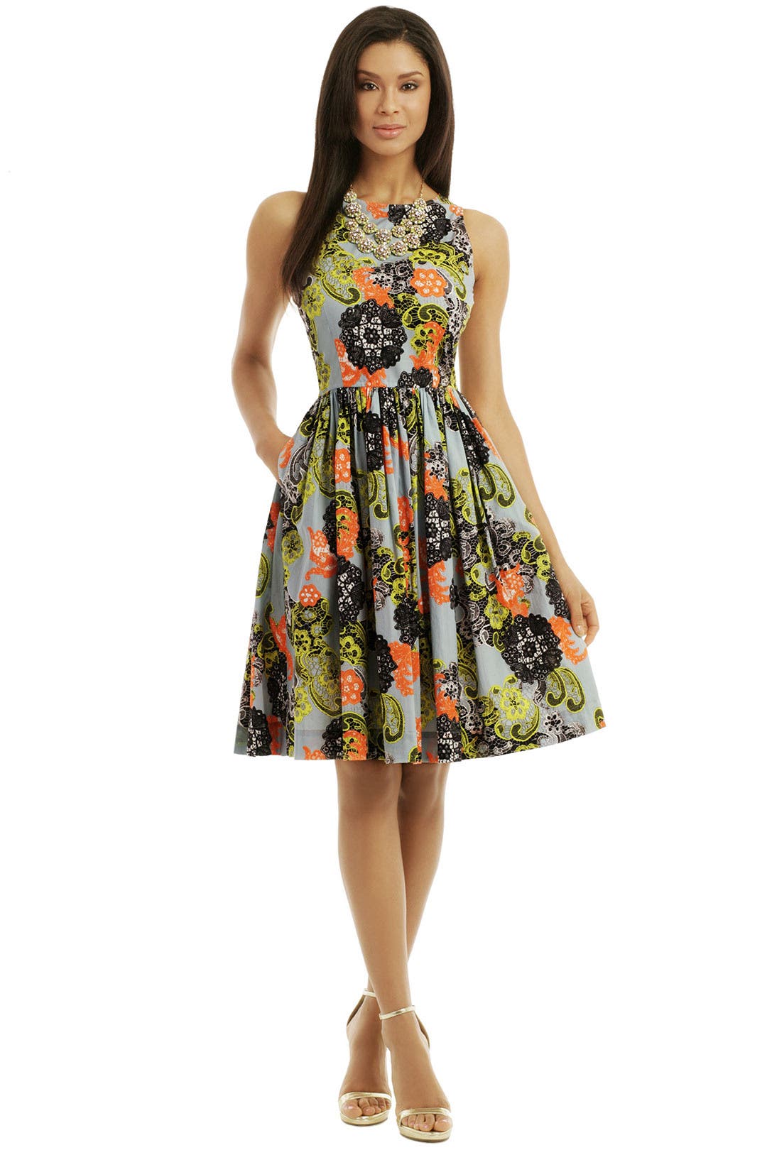 Poppy Poplin Dress by MSGM