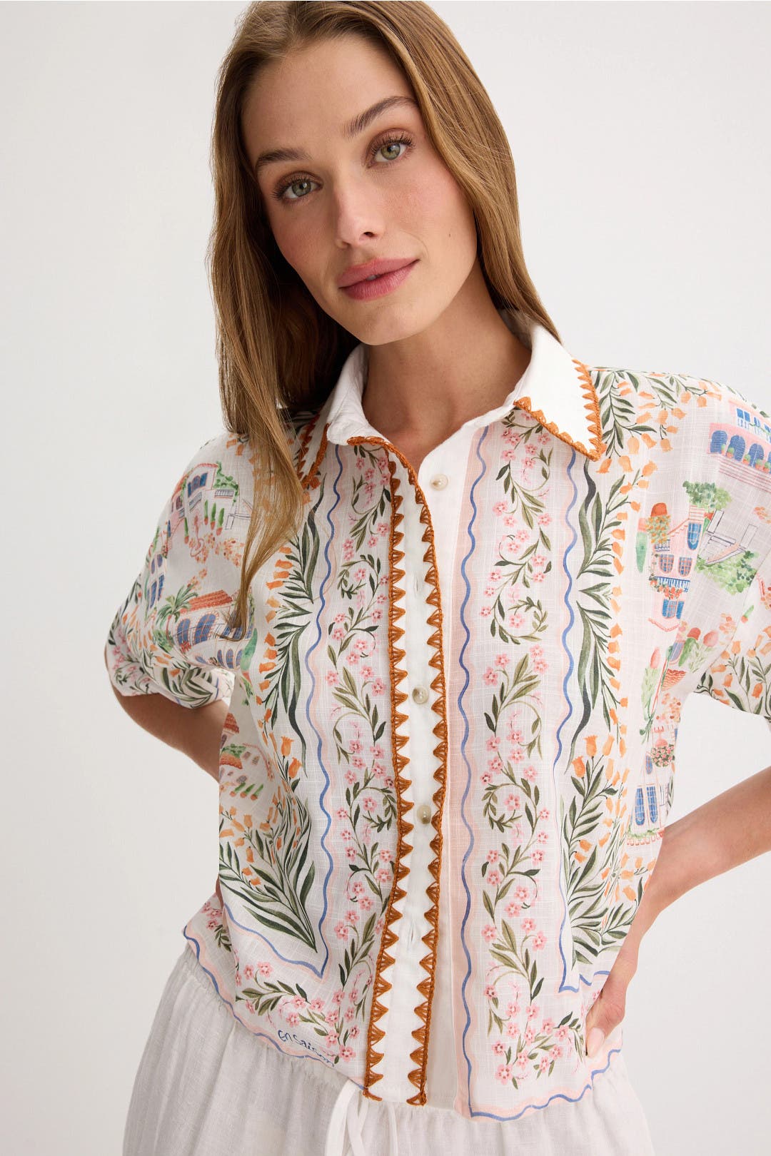 Alaia Top - 100% Linen