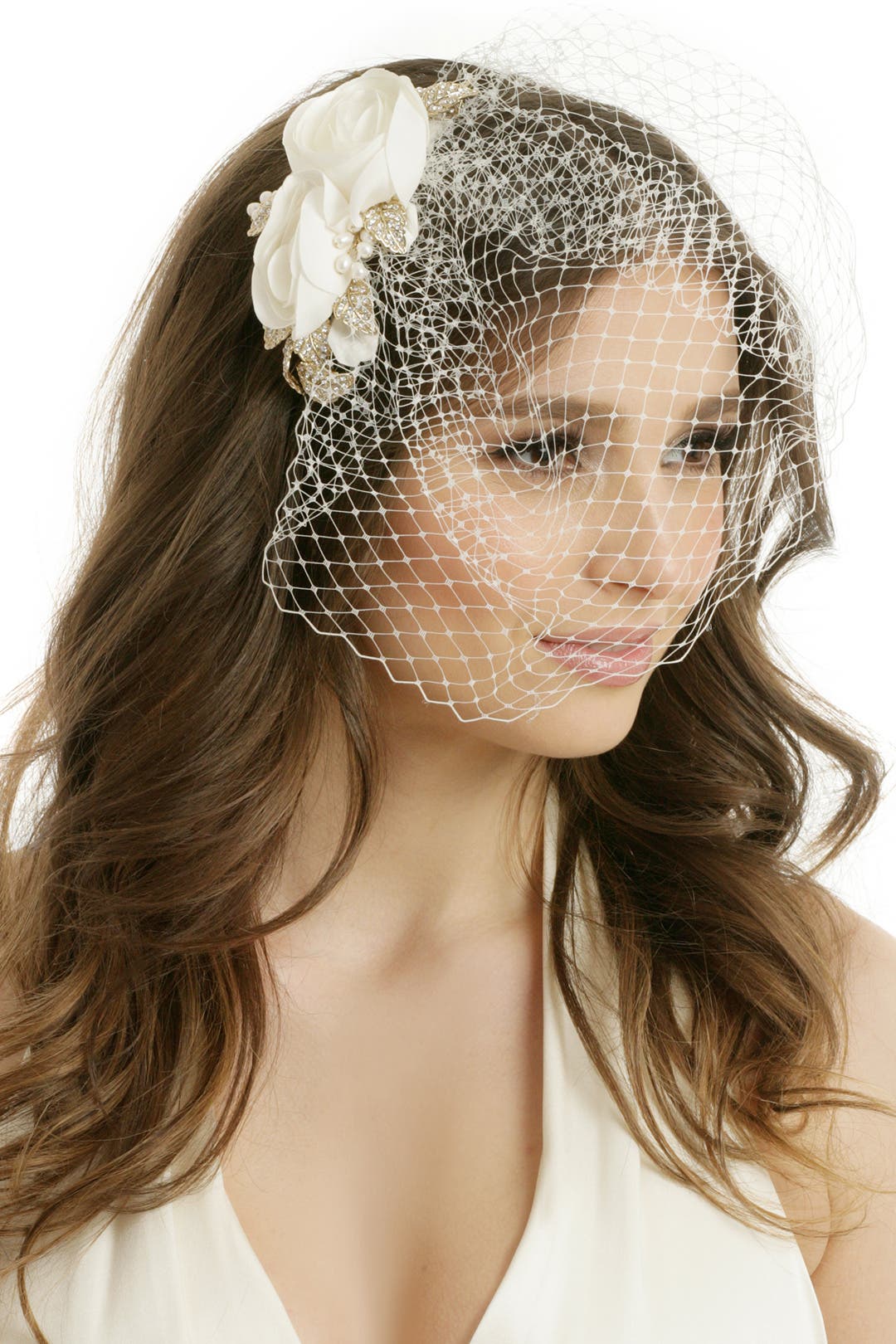 Delicate and Demure Veil by RTR Bridal Accessories