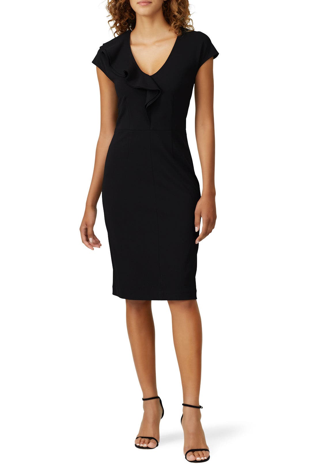 Ruffle Matte Crepe Dress by kate spade new york Rent the Runway