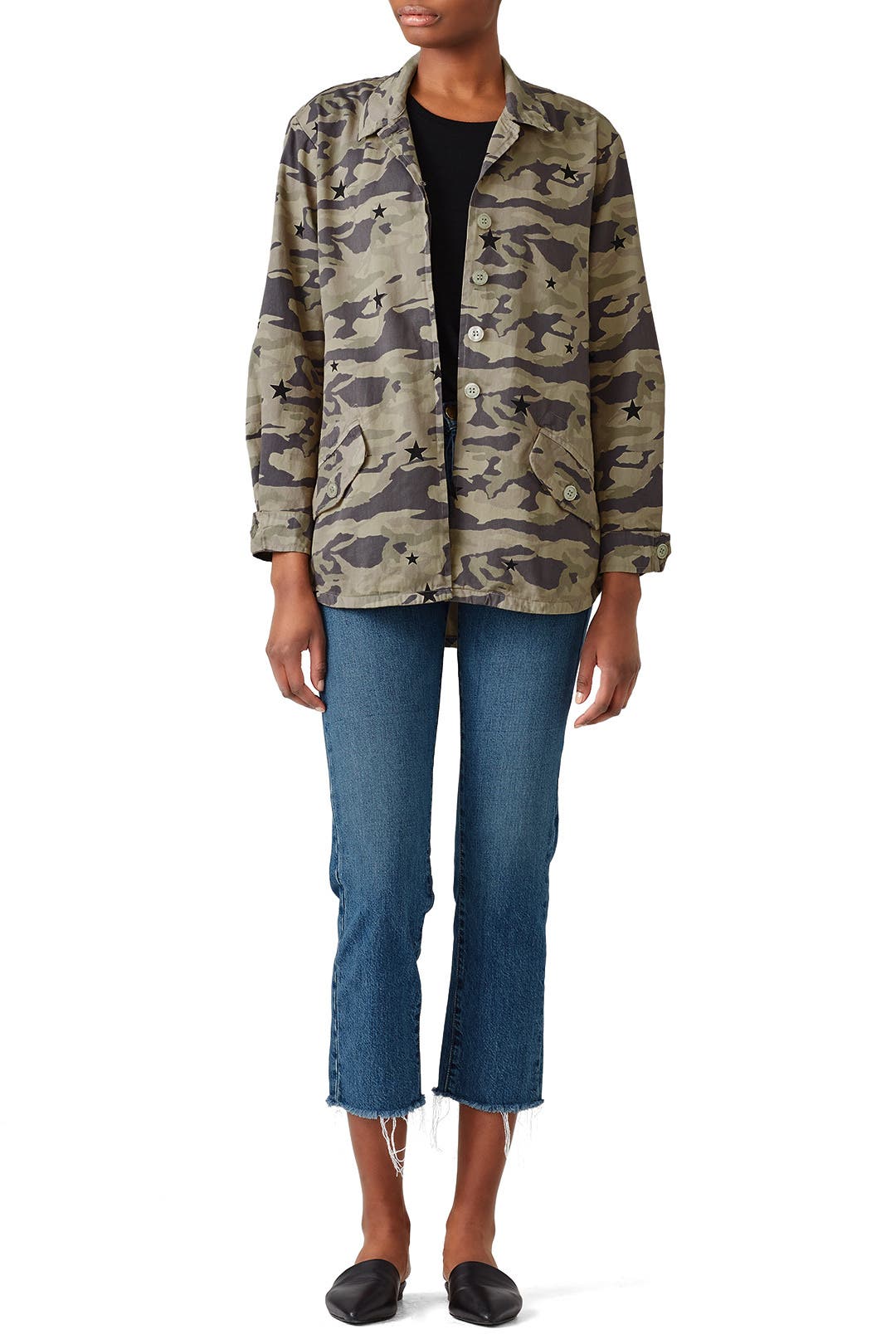 Vintage Camo Jacket by MONROW for 35 Rent the Runway