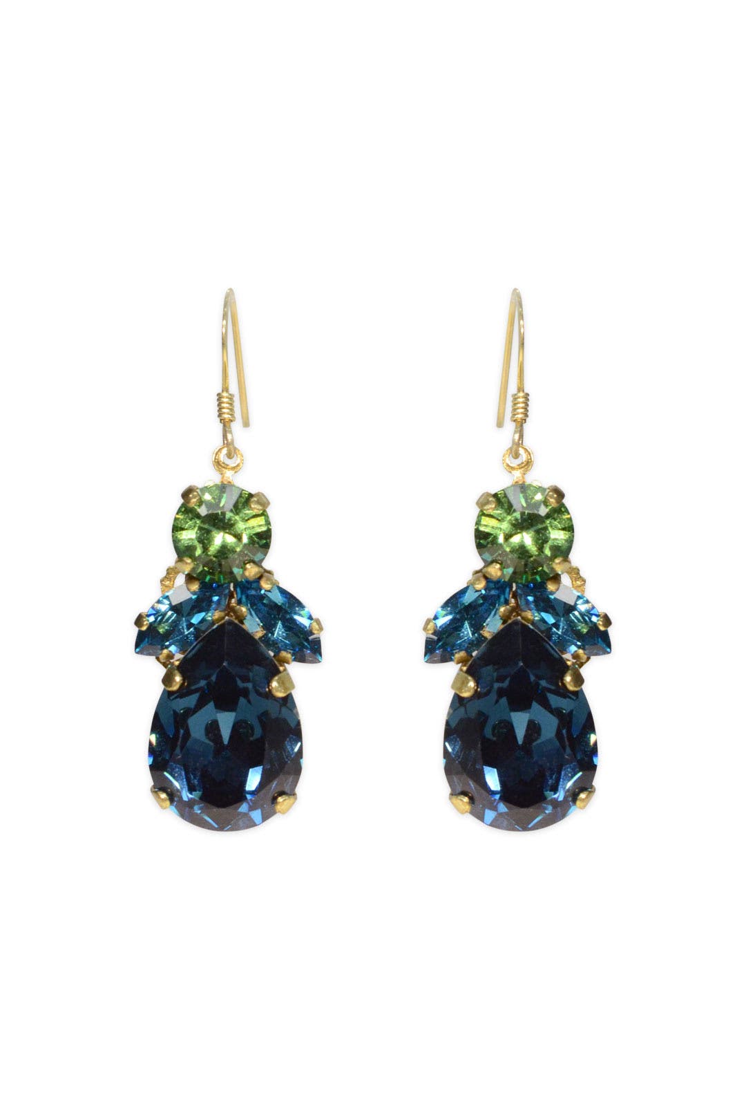 Budding Blue Cluster Earring by Anton Heunis