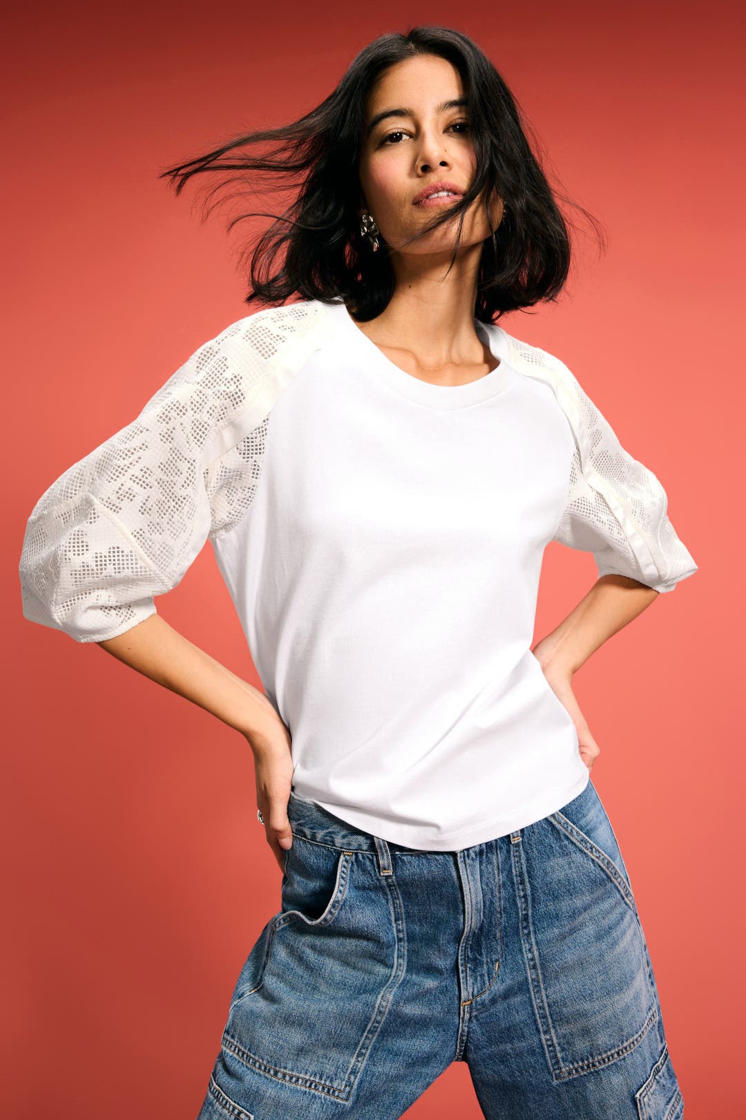 【3.1 Phillip Lim】ドレープアシンメトリーTシャツ PHLC55.jpg