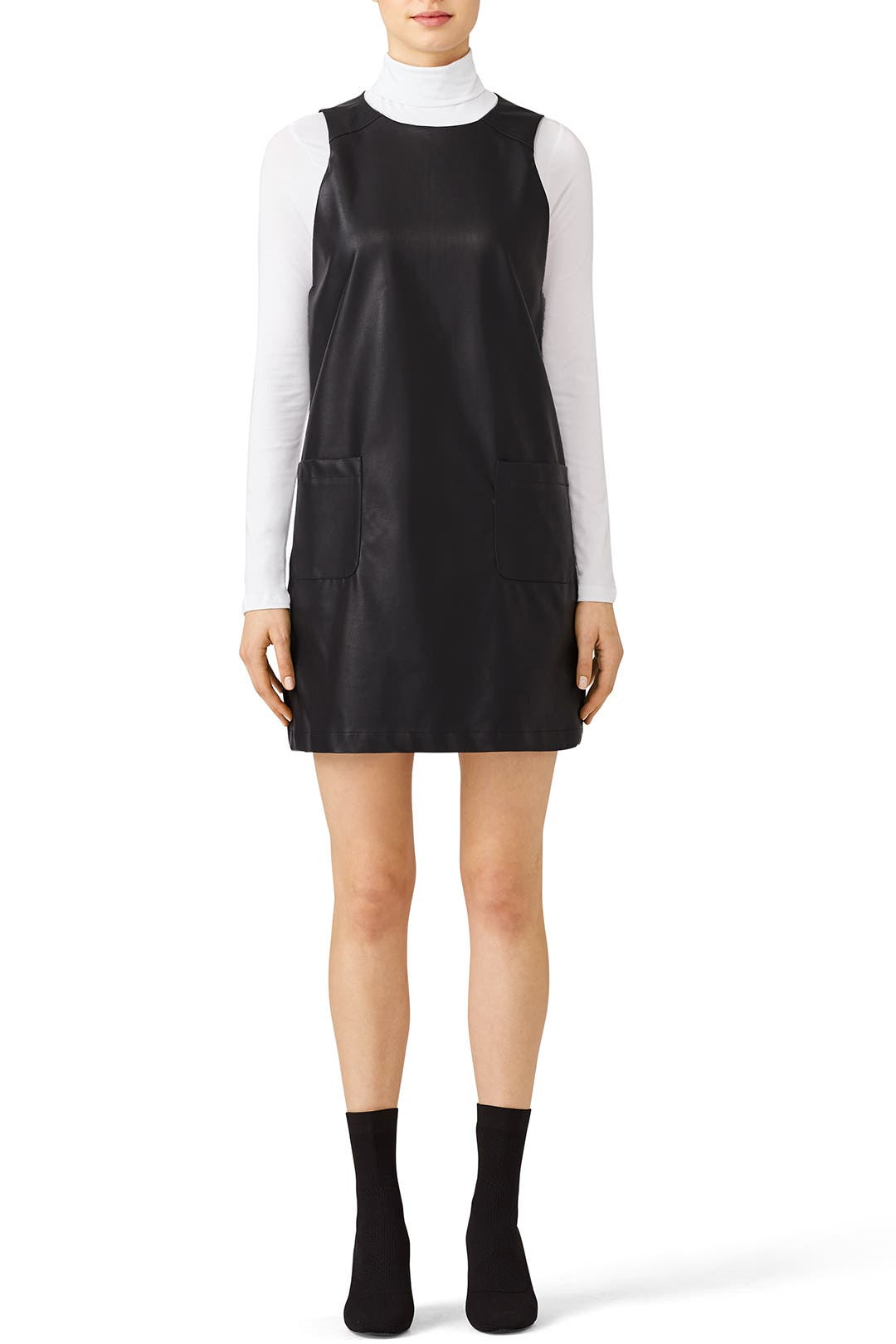 Tye Faux Leather Jumper by Slate & Willow for 30 Rent the Runway