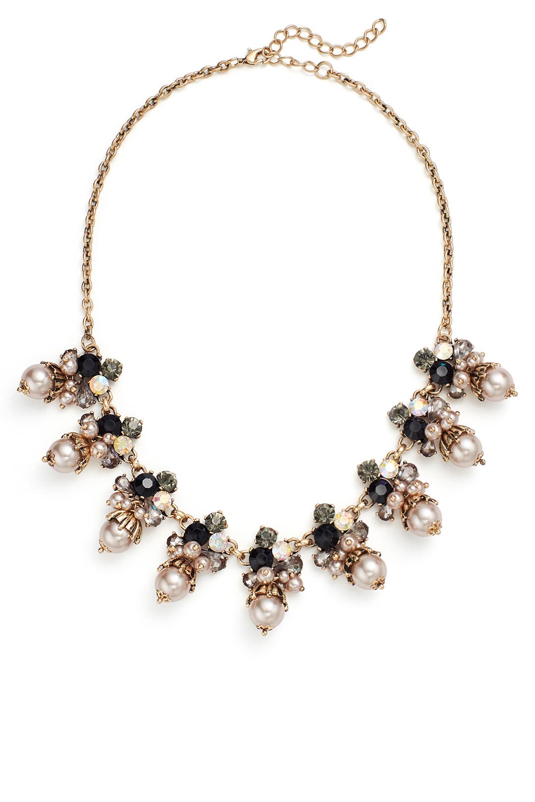 Antique Cluster Necklace by Slate & Willow Accessories for 7 Rent