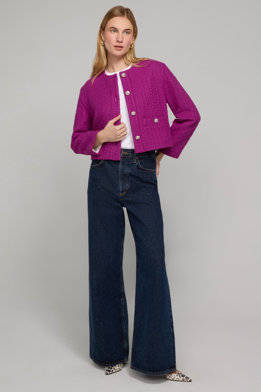 t.japan knit jacket ピンク c1c3e14b-bc05-449c-a045-
