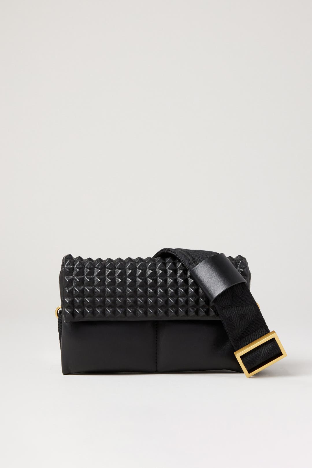 ●ONE BRILLIANT● EzraOB425Khaki Black Ezra-OB425-Khaki Blac Ezra Stud Crossbody Bag by AllSaints | Rent the Runway
