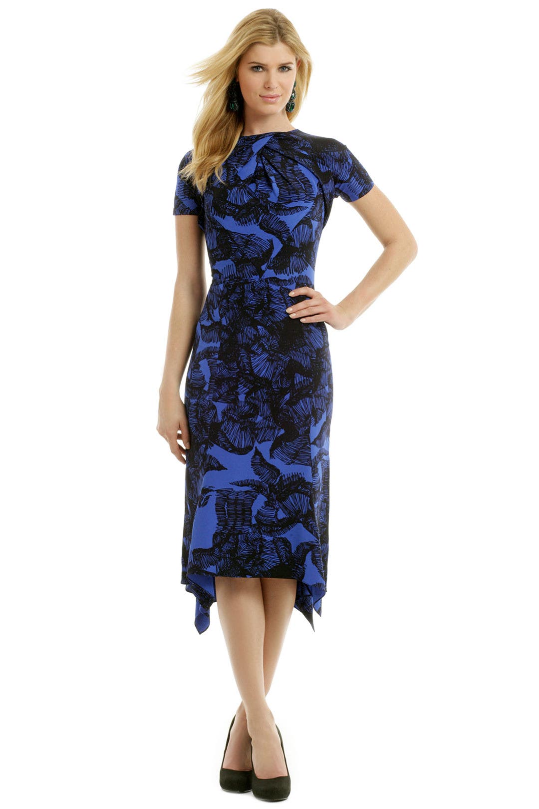 Royal Feather Dress by Juan Carlos Obando