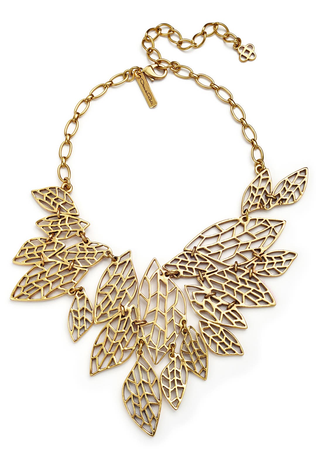 Leaves of Grass Necklace by Oscar de la Renta for $174 | Rent the Runway