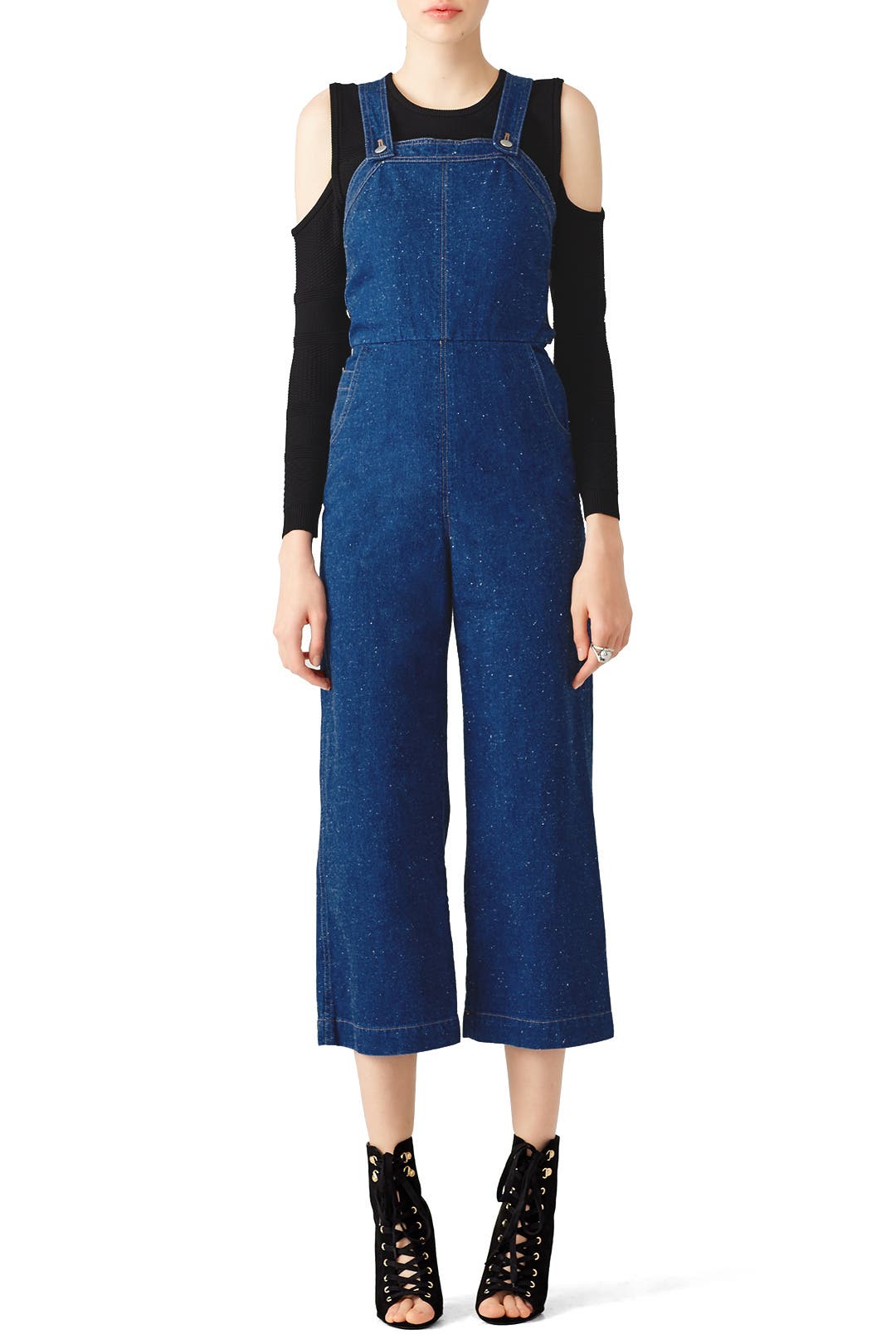 【LOULOUSEOUL】Old Fashion Denim Jump Suit Dress Denim Jumpsuit by Suno | Rent the Runway