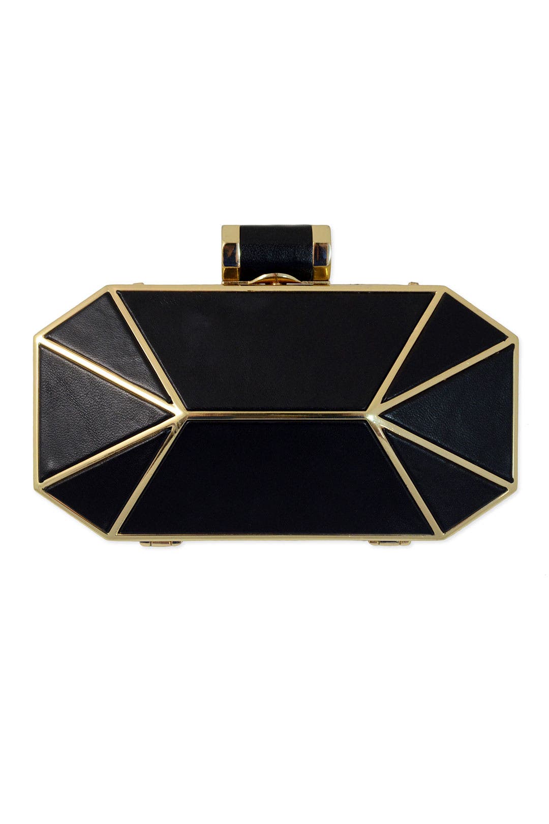 Ebony Prism Clutch by Halston Heritage Handbags