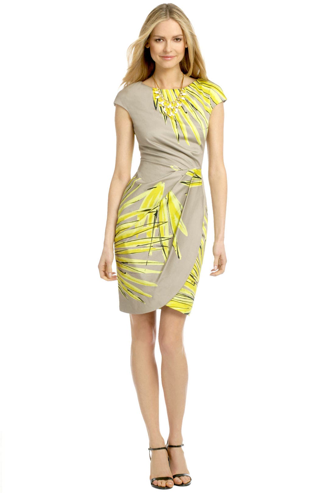 Costa Rica Palm Dress by Lela Rose