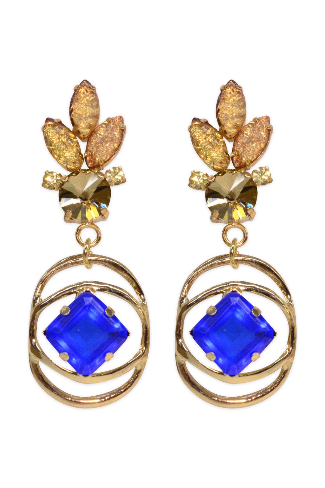 Althea Blue Earring by Lulu Frost