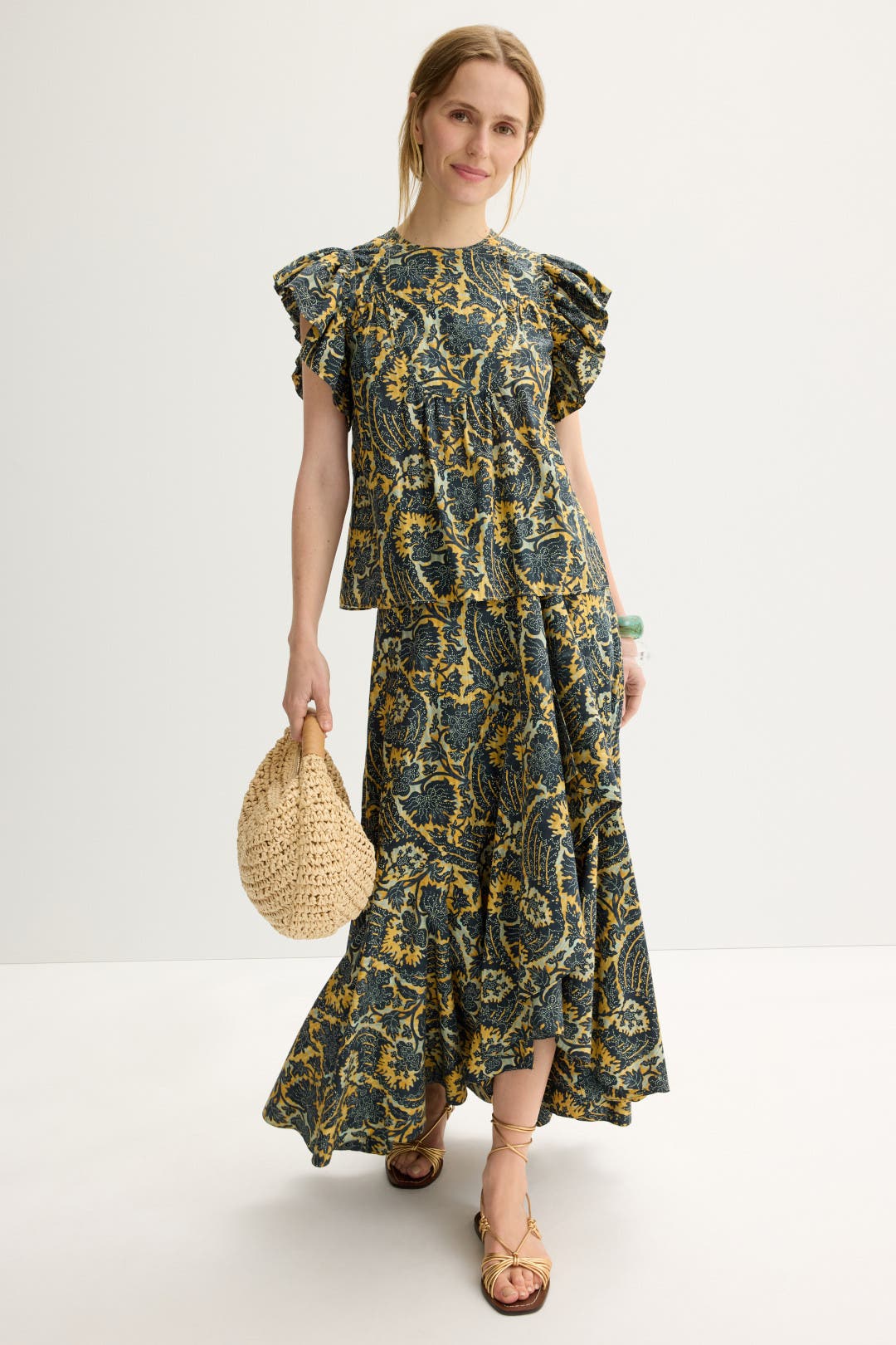 Sienna Flutter Sleeve Top main image 1