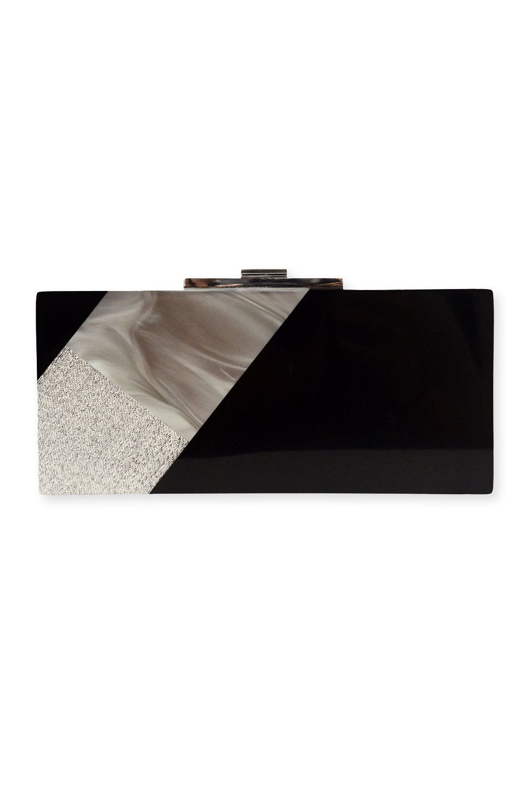 Jet Decoupage Minaudiere by Halston Heritage Handbags