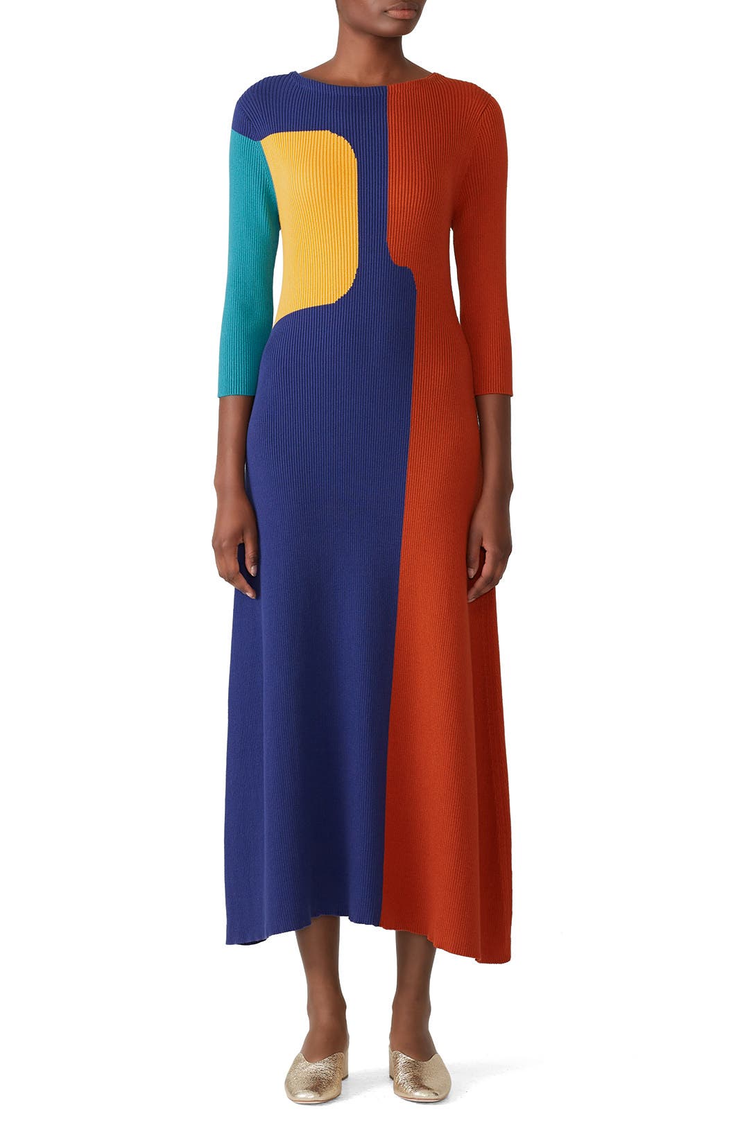 mara hoffman sweater dress