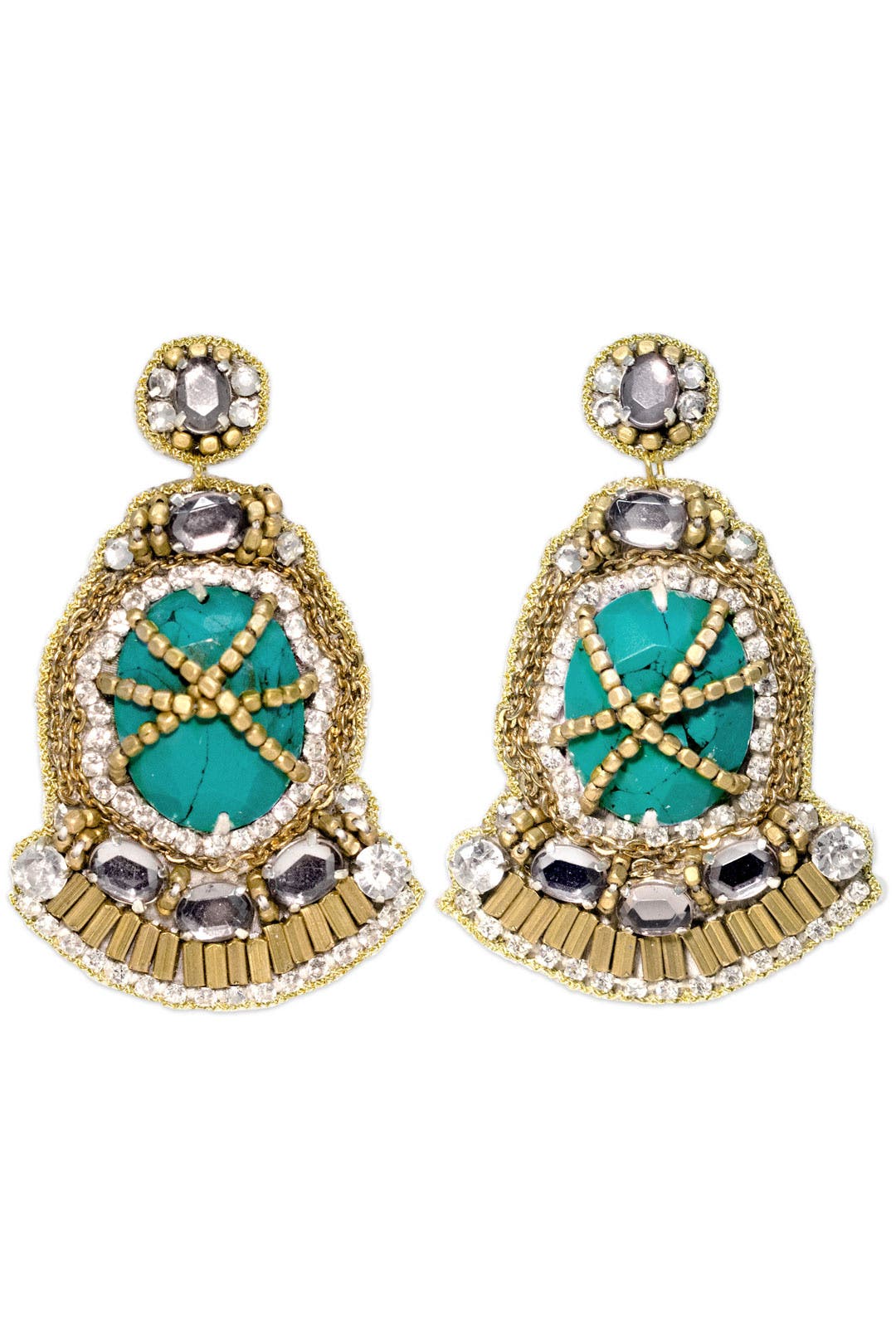 Hanging Garden Earrings by Suzanna Dai