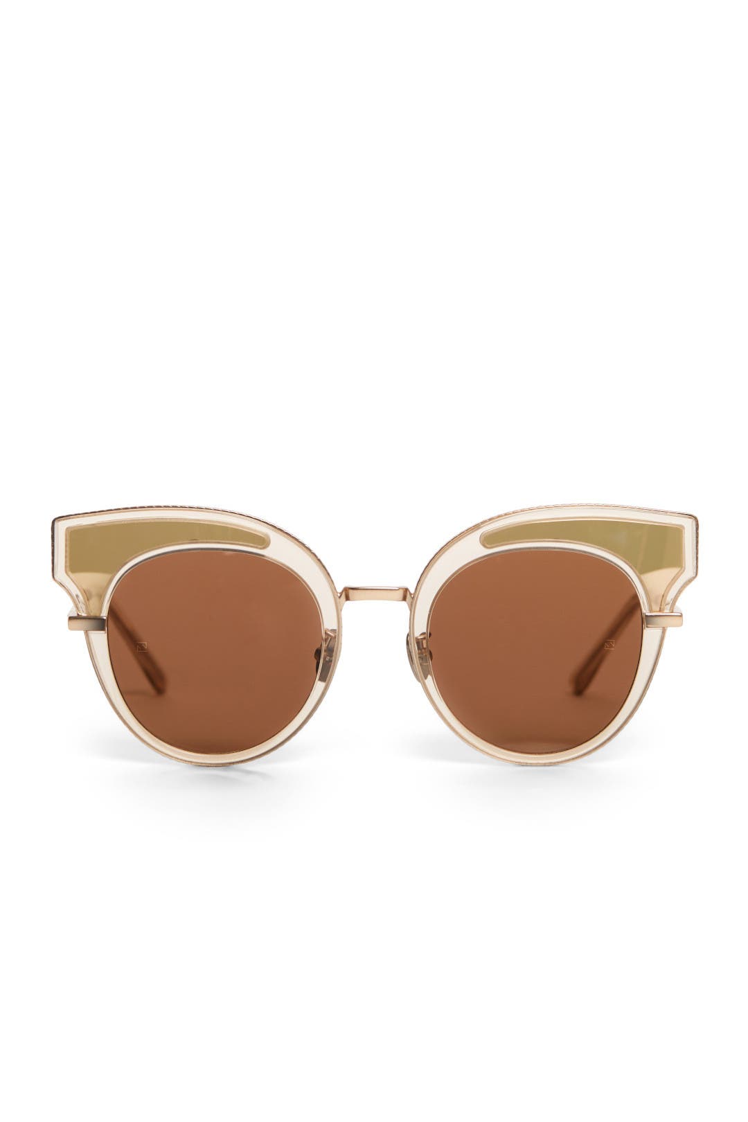 Transparent Cat Eye Sunglasses by Bottega Rent the Runway