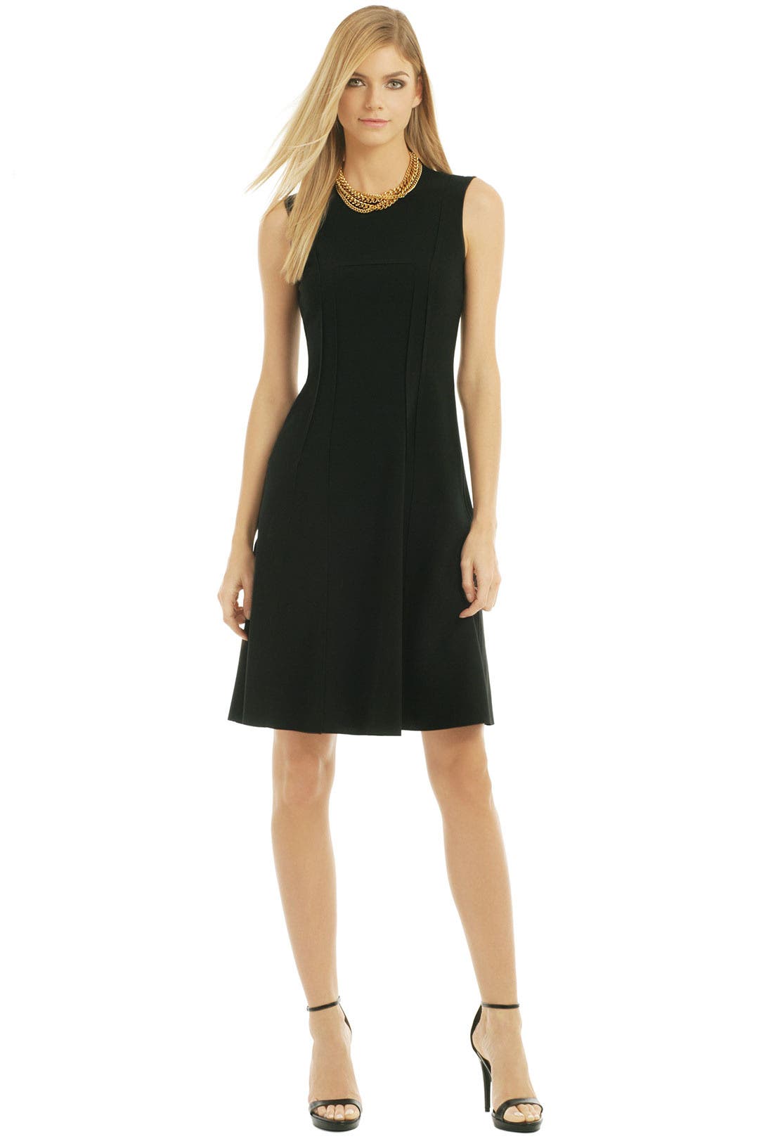 Triangle Trapeze Dress by Cedric Charlier for $113 | Rent the Runway