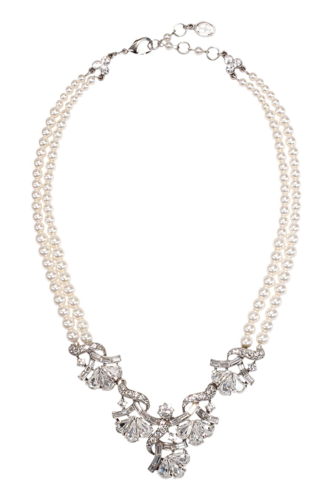 Victorian Crystal Statement Necklace by Ben-Amun for $155 | Rent the Runway