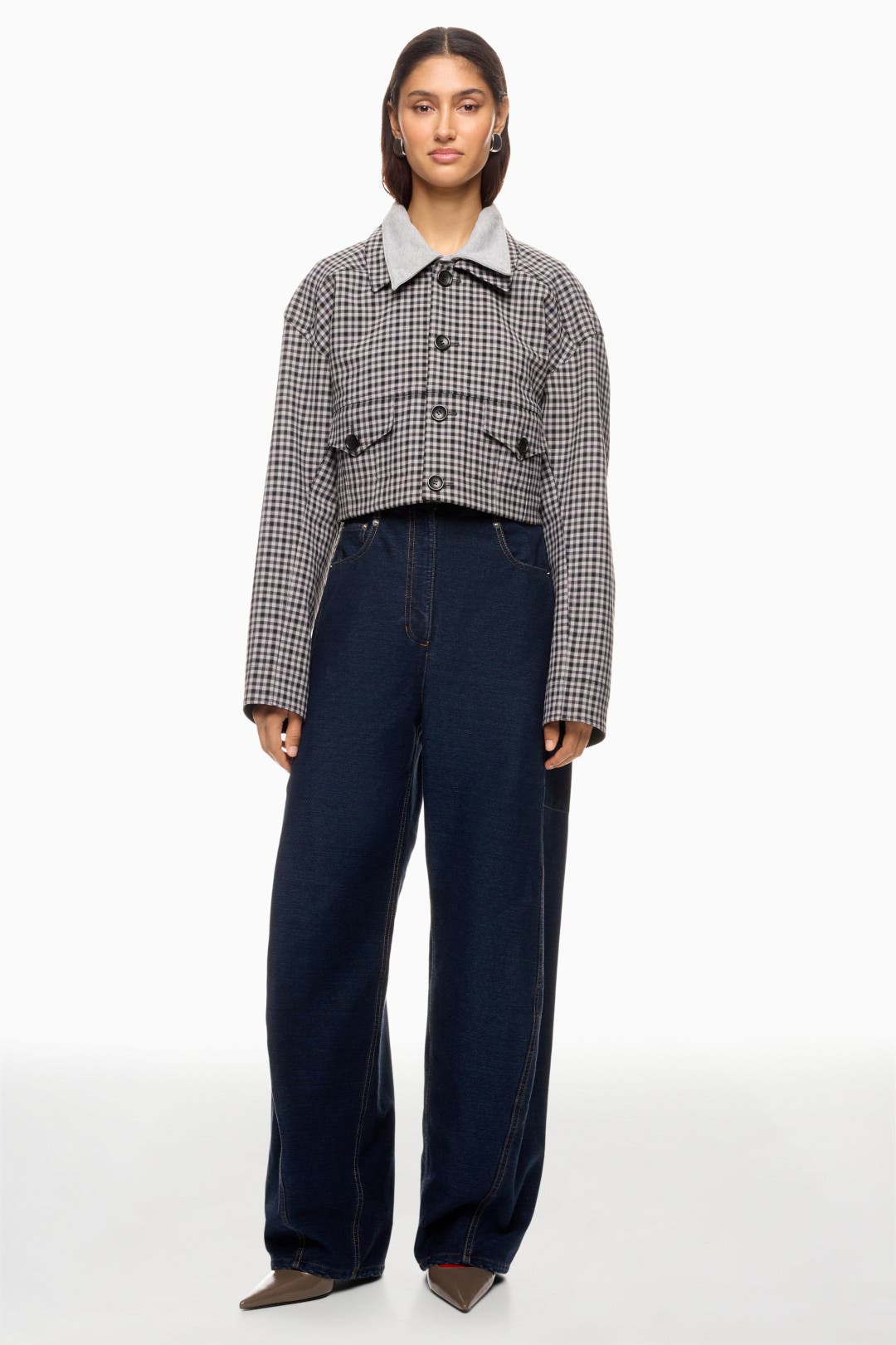トップス 90s   Jeans Ds Rib Knit 90s Lizwear Stirrup Side Zip Jeans - Extra Small, 25