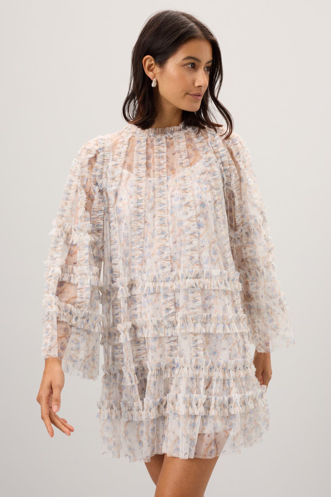 Lilliana Swing Dress - White main image 0