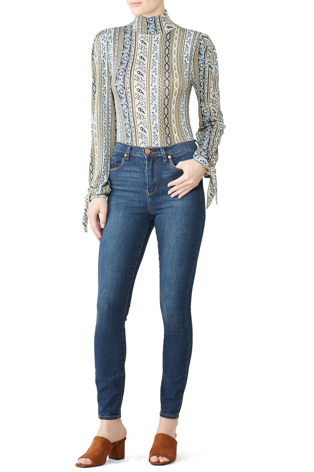 The Blue Bond Jeans by BLANKNYC Rent the Runway