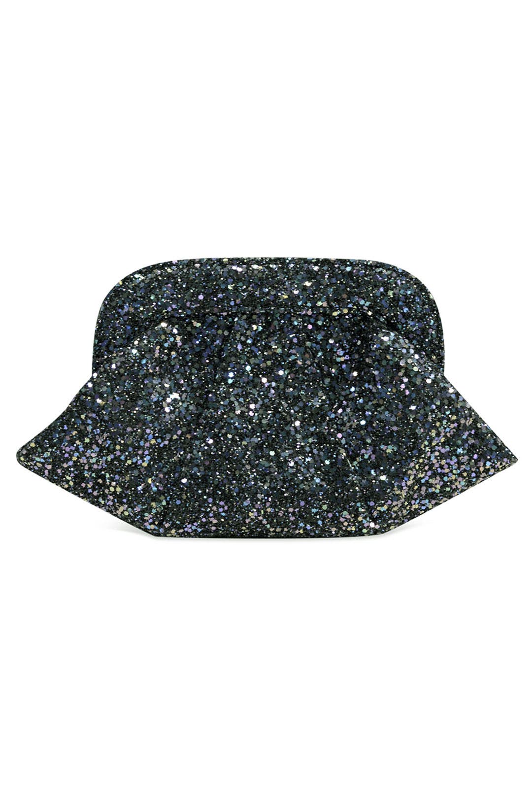 Lucy Glitter Clutch by Lauren Merkin