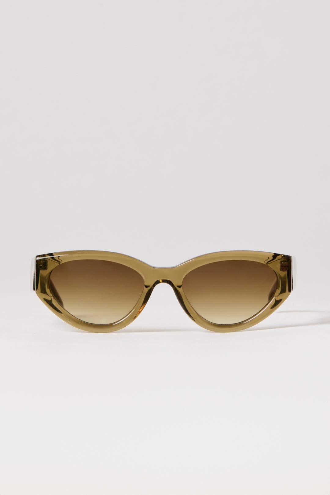 Green CatEye Sunglasses by CHIMI Eyewear Rent the Runway